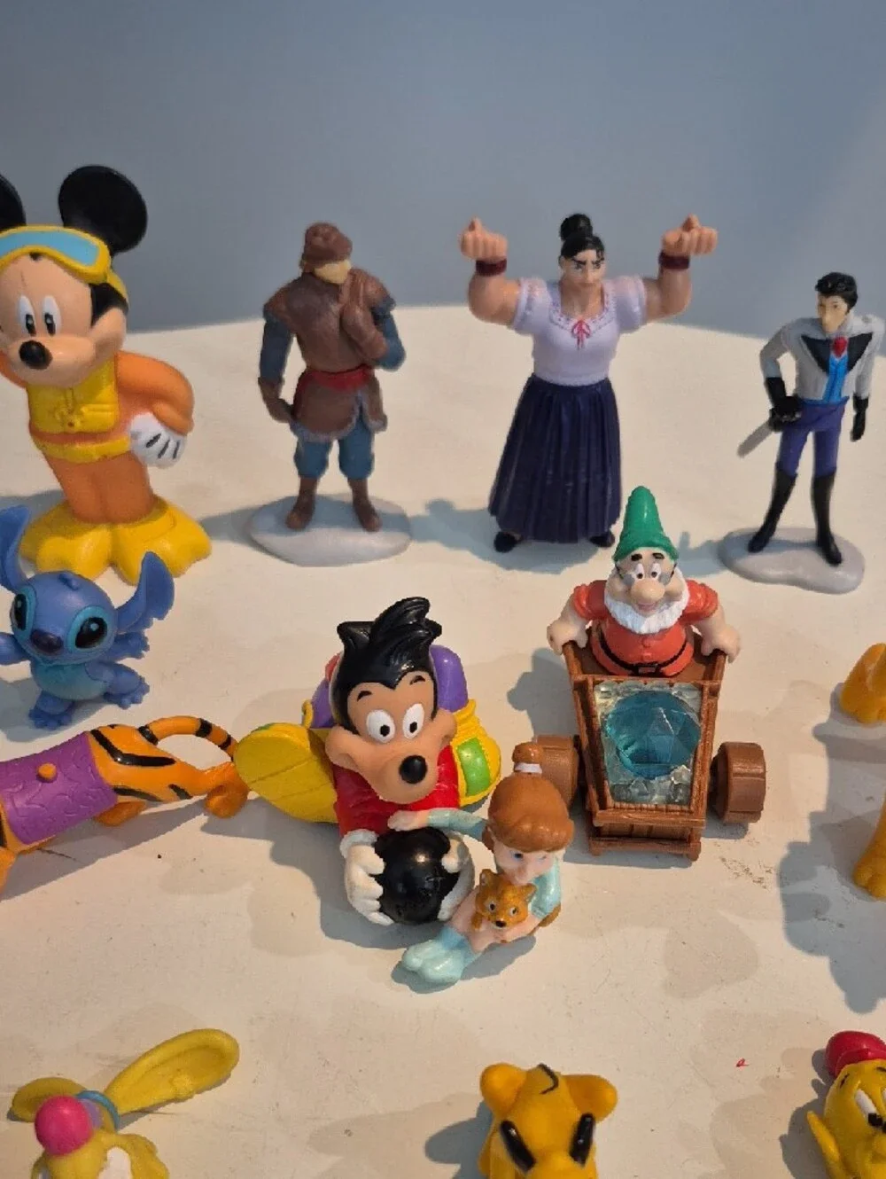 Collection Of Disney Figures Lot Of 14 Some Vintage